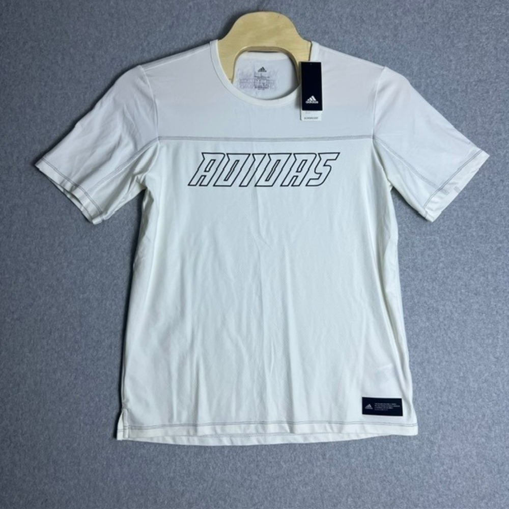 NWT Adidas Men's White Mississippi‎ State Baseball 2021 Champions T-Shirt Size L